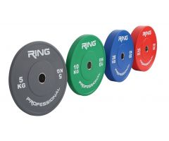 RING Bumper tegovi ploče u boji 2 x 5kg-RX WP026 BUMP-5