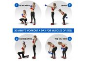 RING Kettlebell 16kg metal+vinyl RX DB2174-16 blue