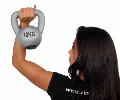 RING Kettlebell 10kg grey - RX KETT-10