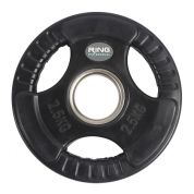 RING Olimpijski tegovi gumirani 2x2,5 kg-RX WP015-2,5