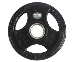 RING Olimpijski tegovi gumirani 2x5 kg-RX WP015-5