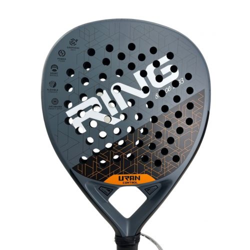 RING reket za padel 1 sloj fibera i 2 sloja carbona plus 12K-RX PAD URAN